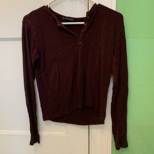Long sleeve Brandy Melville shirt